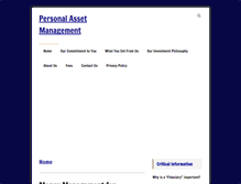 Tablet Screenshot of personalam.com